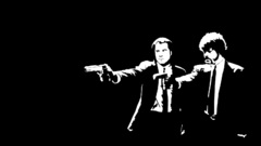 Movies Pulp Fiction black