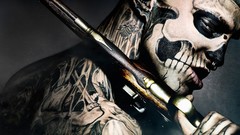 Movies Ronin skulls tattoos Rick Genest 47 ronin