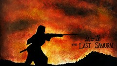 Movies samurai The Last Samurai Tom Cruise silhouettes