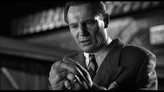 Movies Schindler's List Liam Neeson grayscale