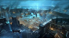 Movies Seoul cities cityscapes artwork cloud atlas futuristic