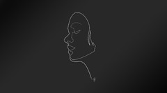 Movies simple black and white woman Actress yvonne strahovski 