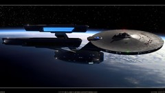 Movies Star Trek planets spaceships outer space