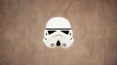 Movies star wars minimalistic stormtroopers