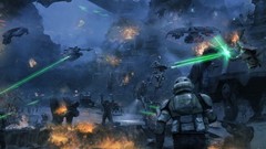 Movies star wars science fiction battles artwork star wars 