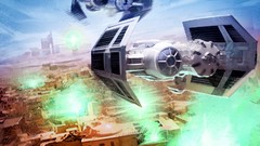 Movies star wars science fiction cityscapes artwork futuristic 