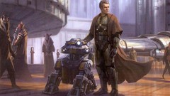 Movies star wars science fiction cityscapes Coruscant jedi 