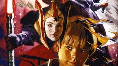 Movies star wars science fiction darth maul Anakin Skywalker 