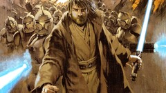 Movies star wars science fiction lightsabers jedi artwork 