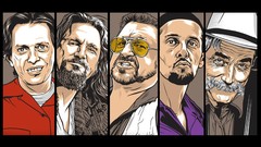 Movies The Big Lebowski jeff bridges artwork john turturro 