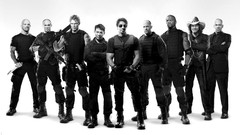Movies the expendables monochrome