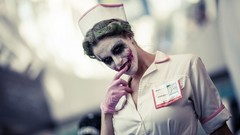 Movies the joker cosplay nurse uniform
