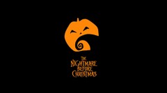Movies The Nightmare Before Christmas minimalistic digital art 