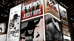 Movies Times Square USA urban posters new york city