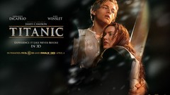 Movies Titanic Kate Winslet Leonardo DiCaprio movie posters