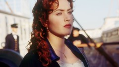 Movies Titanic Kate Winslet redheads curly hair