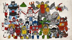 Movies Transformers little Autobots artwork