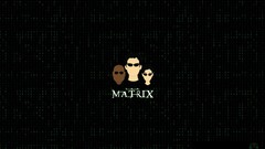 Movies Trinity neo minimalistic the matrix morpheus