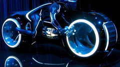 Movies TRON: Legacy science fiction motorbikes