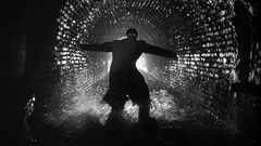 Movies tunnel The Third Man grayscale
