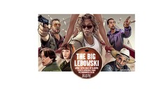 Movies white background The Big Lebowski fan art The Dude