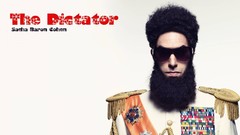 Movies white background the dictator Sacha Baron Cohen