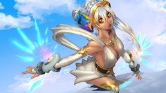 Movies white hair red eyes posters anime girls