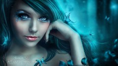 Movies woman abstract