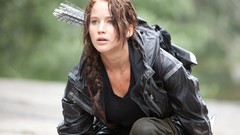Movies woman Actress brunettes jennifer lawrence the hunger 