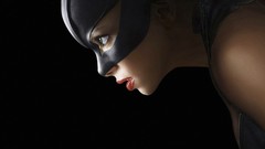 Movies woman Catwoman Halle Berry Actress brown eyes