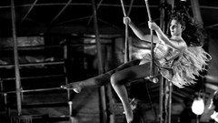 Movies woman Circus grayscale Wings of Desire