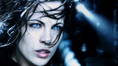 Movies woman horror Kate Beckinsale faces Actress action blue 