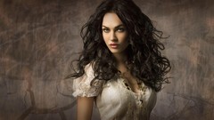 Movies woman Megan Fox Actress gray eyes brunettes models