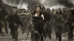 Movies woman Resident Evil Milla Jovovich Actress zombies 