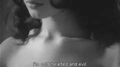 Movies woman shot evil monochrome brunettes frames still Quotes