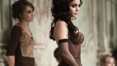 Movies woman Sucker Punch vanessa hudgens brunettes black hair