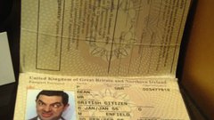 Mr. Bean passport