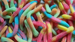 Multicolor Candies worms
