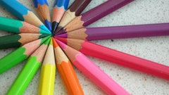 Multicolor Crayons Pencils