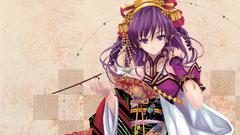 Multicolor Flowers long hair