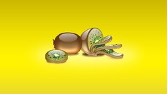 Multicolor fruits digital art