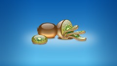 Multicolor fruits digital art