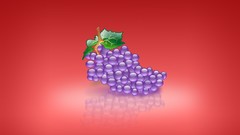 Multicolor fruits digital art