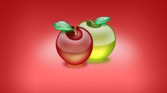 Multicolor fruits digital art