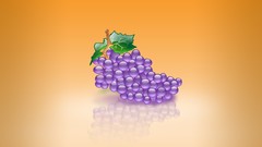 Multicolor fruits digital art