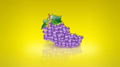 Multicolor fruits digital art