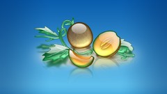 Multicolor fruits digital art