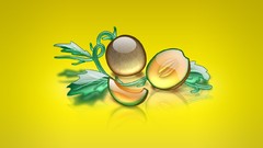 Multicolor fruits digital art