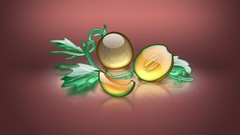 Multicolor fruits digital art