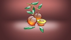 Multicolor fruits digital art